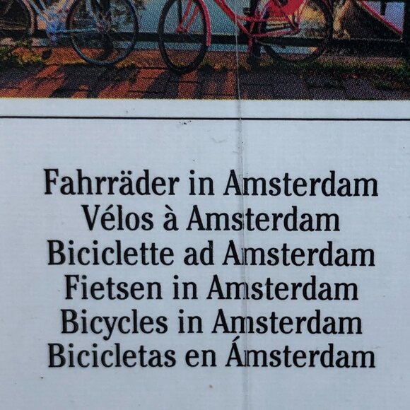 New sealed Ravensburger 1000pcs Adult Puzzle-Bicycles in Amsterdam - Picture 11 of 15